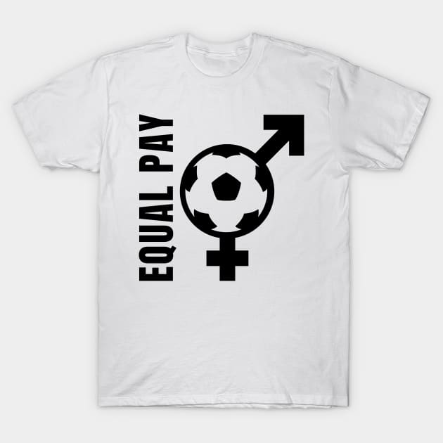 Equal Pay For Equal Play, USA Soccer Team, Women's Soccer T-Shirt by sheepmerch